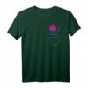 Allien In Pocket Waving LGBTQ Bisexuelles Pride T-Shirt – Unterstütze die Community bei Pride, Geburtstagen & Events