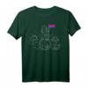 Astronaut Moon Bisexual Flag Space T-Shirt – LGBTQ Pride, Support & Ally Geschenk für Bisexuelle & Unterstützer