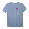 Astronaut Moon Bisexual Flag Space T-Shirt – LGBTQ Pride, Support & Ally Geschenk für Bisexuelle & Unterstützer