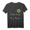 We Are From Ukraine! Sonnenblume Retro Floral Ukrainische Flagge T-Shirt für Patriotische Anlässe & Geschenke