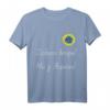 We Are From Ukraine! Sonnenblume Retro Floral Ukrainische Flagge T-Shirt für Patriotische Anlässe & Geschenke