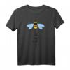 HapOwl Bienenflüsterer T-Shirt – Lustiges, umweltbewusstes Motiv für Bienen- und Honigliebhaber, Klimaschützer & 'There’s no Planet B' Bewegung