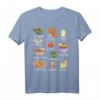 Beliebtes koreanisches Lebensmittel Kawaii Kimchi & Bibimbap Food Lover T-Shirt – Perfekt für K-Drama, K-Pop & Koreaboo Fans