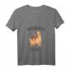 Damen Faultier & Alpaka Schlafshirt mit V-Ausschnitt – Lustiges und bequemes Geschenk für Geburtstag & Weihnachten
