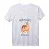 Damen Faultier & Alpaka Schlafshirt mit V-Ausschnitt – Lustiges und bequemes Geschenk für Geburtstag & Weihnachten