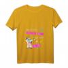 Damen JGA Party T-Shirt mit V-Ausschnitt – Lustiges Unicorn Gruppenshirt für Junggesellinnenabschied, Polterabend & Hochzeit