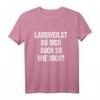 Langweilst Du Dich Auch So Wie Du Mich Langweiler Frech T-Shirt – Witziges Ironie-Shirt als Geschenk für Freunde & Familie