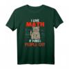 I Love Math It Makes People Cry Mathe Lehrer T-Shirt mit Katze – Humorvolles Geschenk für Lehrer und Matheliebhaber