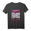 Damen Pflegedienstleitung T-Shirt - Ich bin keine Superheldin, aber nah dran - Geschenk für Pflegekräfte zum Geburtstag, Weihnachten & Jubiläum