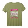 Damen Pflegedienstleitung T-Shirt - Ich bin keine Superheldin, aber nah dran - Geschenk für Pflegekräfte zum Geburtstag, Weihnachten & Jubiläum