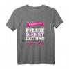 Damen Pflegedienstleitung T-Shirt - Ich bin keine Superheldin, aber nah dran - Geschenk für Pflegekräfte zum Geburtstag, Weihnachten & Jubiläum