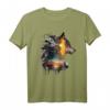 Wolf Tierliebhaber T-Shirt – Perfektes Geschenk für Tierfreunde und Familien, die Wölfe und Tiere lieben