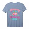 Mommy of The Birthday Girl Unicorn Flower T-Shirt – Perfektes Geschenk für Mütter, Schwestern, Tanten & Familienfeiern zu Geburtstag, Muttertag, Weihnachten & Neujahr