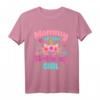 Mommy of The Birthday Girl Unicorn Flower T-Shirt – Perfektes Geschenk für Mütter, Schwestern, Tanten & Familienfeiern zu Geburtstag, Muttertag, Weihnachten & Neujahr