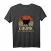 Vintage Chonk Cat Meme - Oh Lawd He Comin T-Shirt | Lustiges Katzen Meme Geschenk für Freunde & Katzenliebhaber