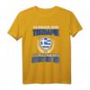 Griechenland Urlaub Fan T-Shirt mit Hellas Flagge – Perfekt für Griechenland-Reisen, Souvenirs & Stolze Griechen