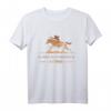 In einer Welt voller Prinzessinnen ein Cowgirl sein - Humorvolles T-Shirt für Frauen zum HapOwl mit handgezeichneter Illustration