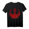 Star Wars Rebel Faded Logo T-Shirt - Offiziell Lizenzierte Star Wars Kleidung für Fans