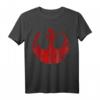 Star Wars Rebel Faded Logo T-Shirt - Offiziell Lizenzierte Star Wars Kleidung für Fans