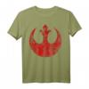 Star Wars Rebel Faded Logo T-Shirt - Offiziell Lizenzierte Star Wars Kleidung für Fans