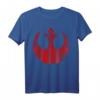 Star Wars Rebel Faded Logo T-Shirt - Offiziell Lizenzierte Star Wars Kleidung für Fans