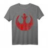 Star Wars Rebel Faded Logo T-Shirt - Offiziell Lizenzierte Star Wars Kleidung für Fans