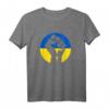 Ukraine Flagge Faust T-Shirt – Stolzes ukrainisches Patriotismus-Design für Frauen, Männer & Kinder, perfekt für Fans & Unterstützer