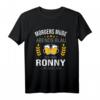 Ronny Name Geschenk-Idee Geburtstag - Lustiges Spruch T-Shirt für Männer, Papa & Vater, personalisiertes Namensshirt
