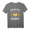 Ronny Name Geschenk-Idee Geburtstag - Lustiges Spruch T-Shirt für Männer, Papa & Vater, personalisiertes Namensshirt