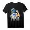 Cryptocurrency Talk - Fun Cardano ADA Merch T-Shirt mit 'To The Moon' Motiv für Krypto Fans und Investoren