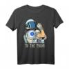Cryptocurrency Talk - Fun Cardano ADA Merch T-Shirt mit 'To The Moon' Motiv für Krypto Fans und Investoren