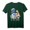 Cryptocurrency Talk - Fun Cardano ADA Merch T-Shirt mit 'To The Moon' Motiv für Krypto Fans und Investoren