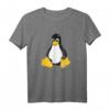 Linux Mascot Tux the Penguin Black T-Shirt – Perfektes Nerd- und IT-Geschenk für Programmierer, Hacker und Tech-Enthusiasten