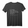 Lustiges HapOwl T-Shirt mit Wochenend-Spruch - Klassisch, doppelt genäht, perfekt als Geschenk für Freunde und Familie