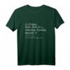 Lustiges HapOwl T-Shirt mit Wochenend-Spruch - Klassisch, doppelt genäht, perfekt als Geschenk für Freunde und Familie