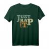 Hip Hop Spruch 'Just Rap it Rapper Rapmusik' T-Shirt – Perfektes Geschenk für Rap-Fans, Hip-Hop Liebhaber & Festivalbesucher