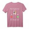 Mein Foxterrier ruft an Drahthaar-Foxterrier T-Shirt - Humorvolles Hundemotiv für Foxterrier Besitzer und Züchter