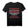 Informatiker T-Shirt mit lustigem Spruch – Perfektes Geschenk für Programmierer, IT-Administratoren & Softwareentwickler zu Weihnachten & Geburtstag