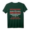 Informatiker T-Shirt mit lustigem Spruch – Perfektes Geschenk für Programmierer, IT-Administratoren & Softwareentwickler zu Weihnachten & Geburtstag