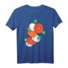 Italienischer Caprese Salat T-Shirt mit Tomaten, Basilikum & Mozzarella – Perfekt für Foodies, Köche & Liebhaber italienischer Küche