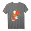 Italienischer Caprese Salat T-Shirt mit Tomaten, Basilikum & Mozzarella – Perfekt für Foodies, Köche & Liebhaber italienischer Küche