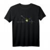 Bass Gitarre Noten Heartbeat - Bassgitarristen T-Shirt für Musiker, Band & Konzertfans, ideales Geschenk zu Weihnachten & Geburtstag