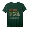 Lustiges Nachbar T-Shirt mit Spruch - Der Mann der Mythos der Nachbar, witziges Geschenk für Nachbarn