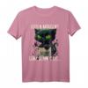 Guten Morgen? Ganz dünnes Eis... Böse Katze & Kaffee T-Shirt - Humorvolles Shirt für Morgenmuffel und Katzenliebhaber
