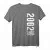 Limited Edition Vintage T-Shirt 2002 Geburtstag - Stolz auf Ihr Geburtsjahr, Perfektes Geschenk für Männer, Frauen & Kinder