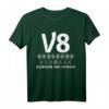 HapOwl Autoliebhaber T-Shirt – V8 Motor, American Muscle Cars, Tuning & Geschenkidee für Auto Enthusiasten