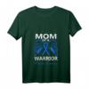 Damen Mom Of A Warrior Diabetes Awareness T1D T2D Engelsflügel T-Shirt mit V-Ausschnitt – Unterstützung für Diabetes-Krieger & Überlebende