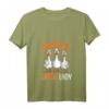 Damen Verrückte Gänse Lady Gänse T-Shirt mit V-Ausschnitt – Lustiges Geschenk für Bäuerinnen, Gänsebesitzerinnen & Tierliebhaber zu Geburtstag & Weihnachten