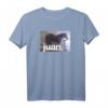 Juan Meme Horse auf dem Balkon Meme T-Shirt – Lustiges Meme-Shirt für Gen Z, Humor und Trendsetters
