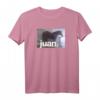 Juan Meme Horse auf dem Balkon Meme T-Shirt – Lustiges Meme-Shirt für Gen Z, Humor und Trendsetters
